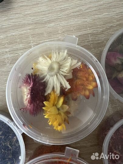 Сухоцветы для творчества и силиконовые формы