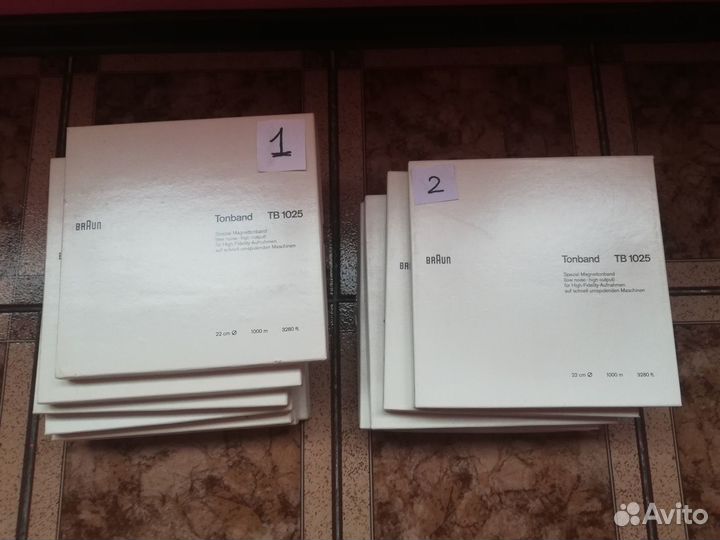 Магнитная лента N22 Braun TB1025 1000 метров