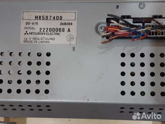 Монитор митсубиси паджеро