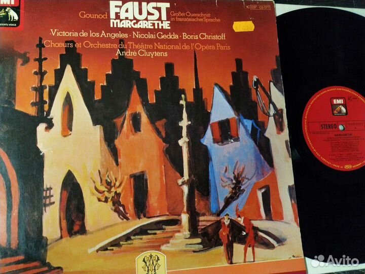 Gounod Faust Margarethe винил Германия