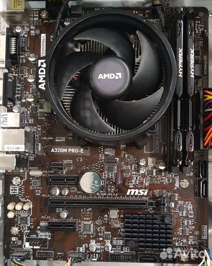 Hyperx, MSI A320M PRO-E, AMD A 10 9700