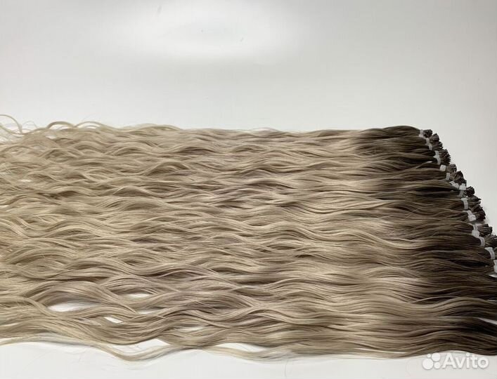 Славянские волосы для наращивания, 40см, 100шт