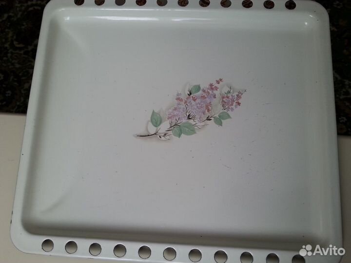 Разнос эмалированный