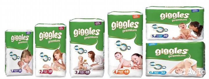 Подгузники, трусики, памперсы