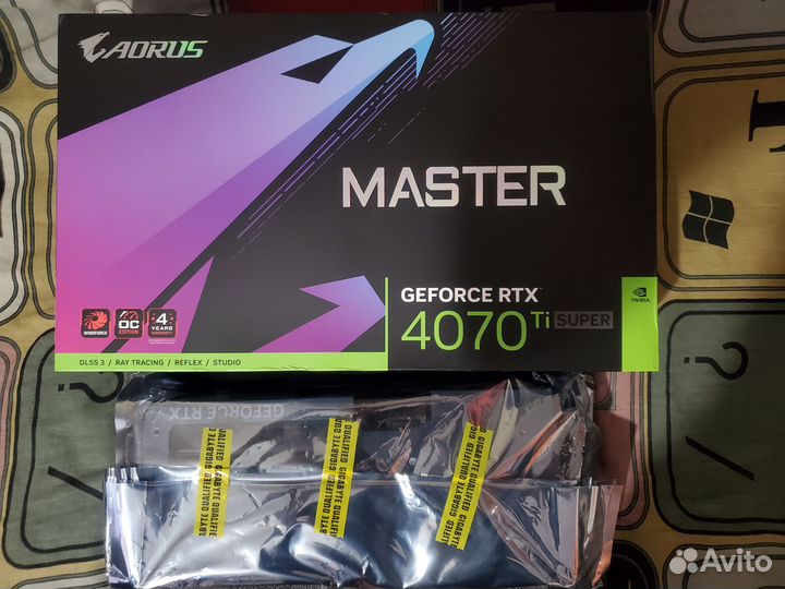 RTX4070Ti Super Aorus Master 16GB Gigabyte GeForce