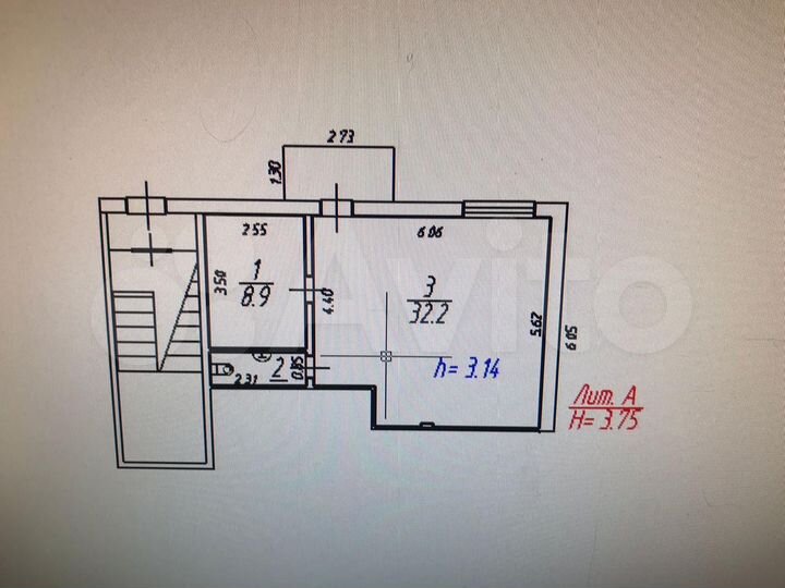 Торговая площадь, 43.1 м²
