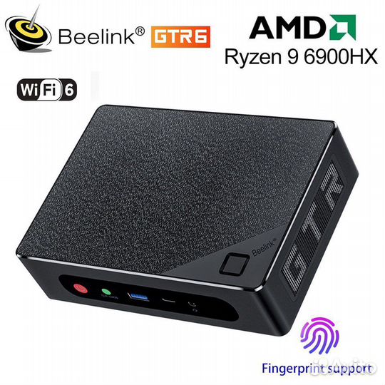 Мини пк Beelink GTR6 Ryzen 9 6900HX DDR5
