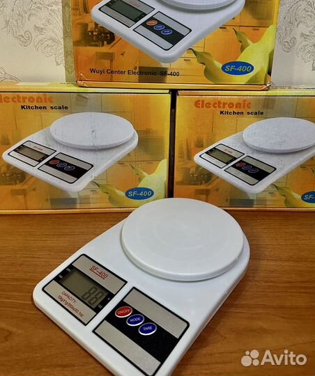 Весы кухонные электронные sf-400, до 5 кг (новые)