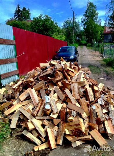 Дрова колотые привезем