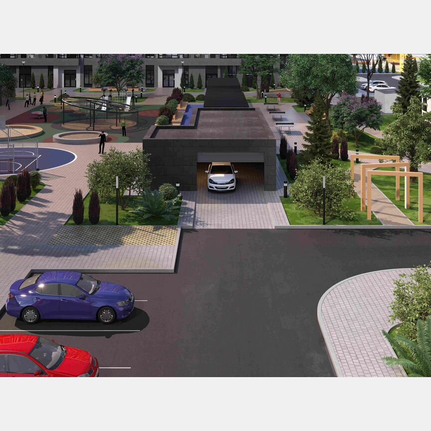 2-к. квартира, 65,9 м², 2/16 эт.