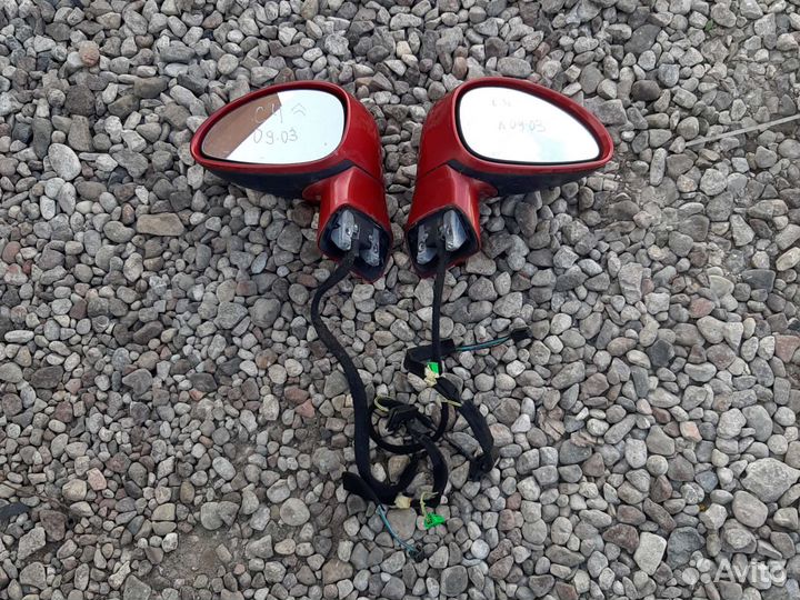 Зеркало Ситроен C4 1 поколение дорестайлинг