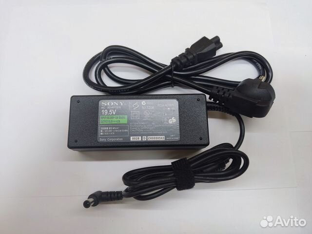 Блок питания sony 19.5v-4.7a / 90w / 6.5x4.4mm