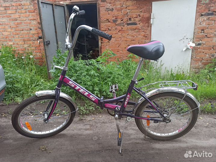 Велосипед подростковый stels складной