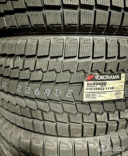 Yokohama Ice Guard G075 275/40 R22 и 315/35 R22