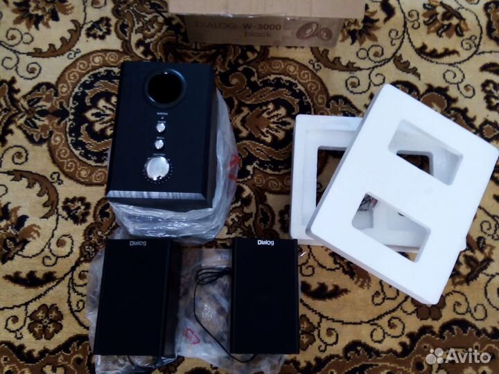 Колонки для компьютера с сабвуфером sven