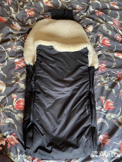 Конверт в коляску натуральная овчина kaiser