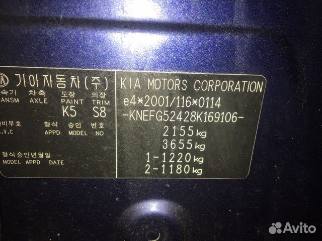 Разбор на запчасти киа Carens