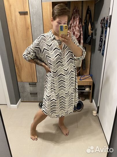 Платье летнее 60-66