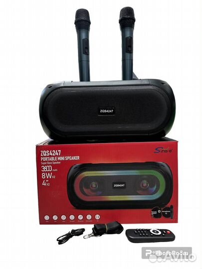 Портативная Bluetooth караоке-система ZQS4247