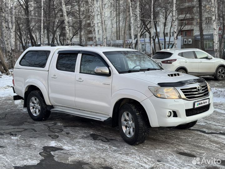 Toyota Hilux 2.5 МТ, 2012, 195 000 км