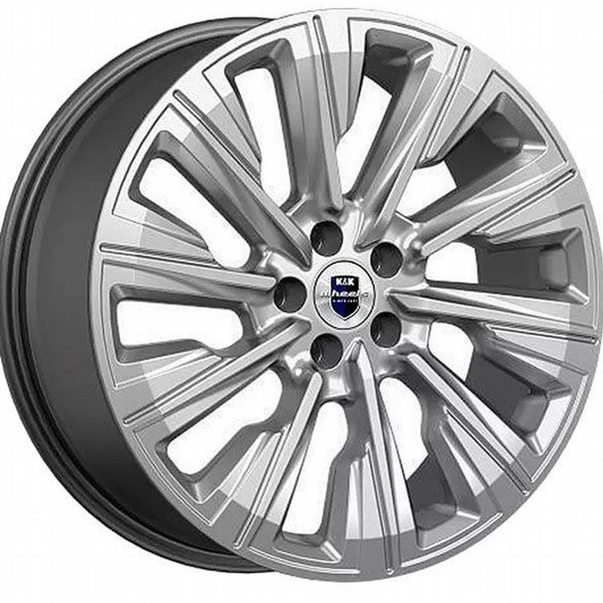Диски K&K Галего 7.5x19 5x108 ET45 D60.1 Дарк платинум