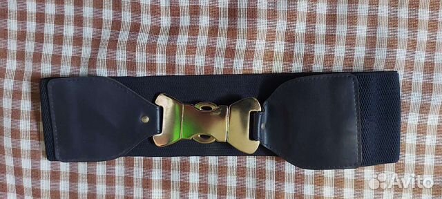 Ремни женские эластичные (кожа)