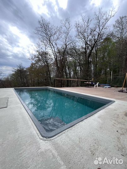 Баня c бассейном