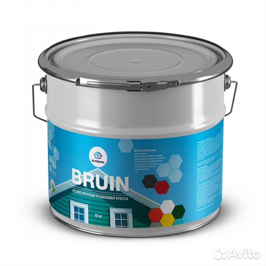 Резиновая краска Бруин (Bruin)