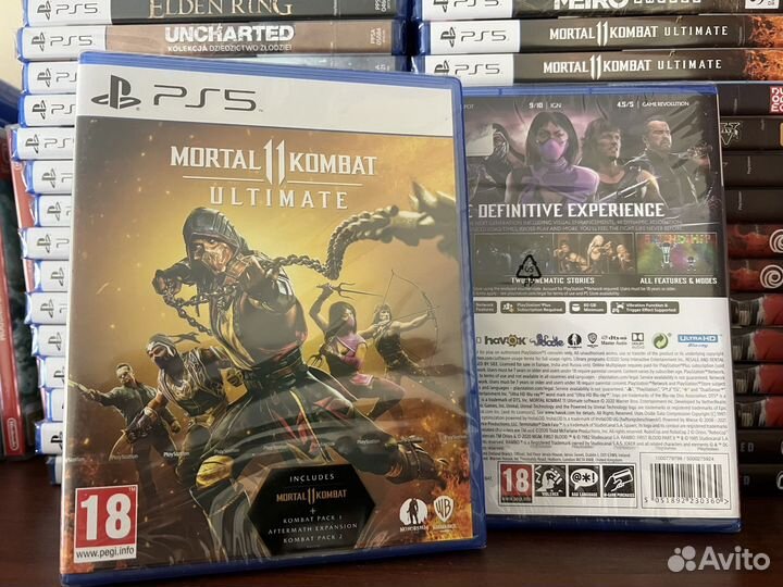 Диск Mortal Kombat 11 Ultimate PS5 / Новый