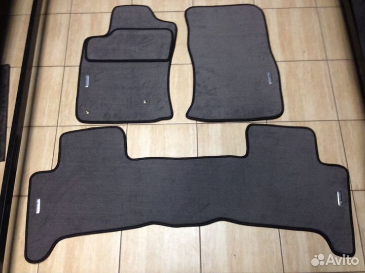 Ворсовые автоковрики для Тойота Прадо 120