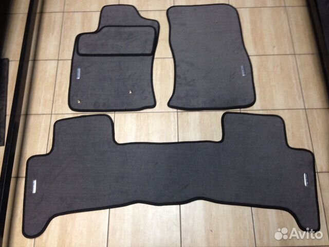 Ворсовые автоковрики для Тойота Прадо 120