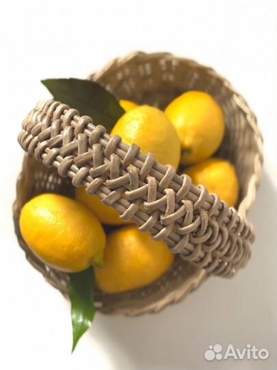Корзина плетеная для фруктов