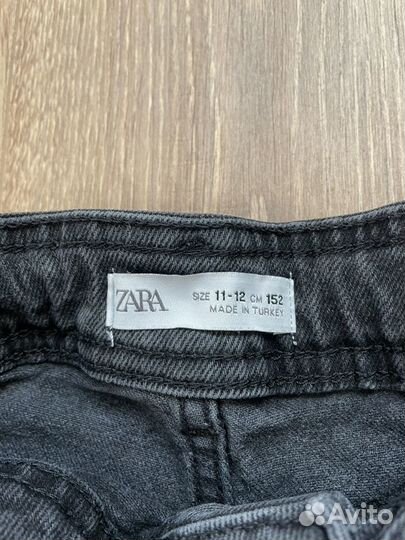 Джинсы Zara на девочку 11-12 лет (152 см)