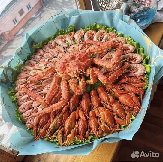 Раки,крабы,мужской букет