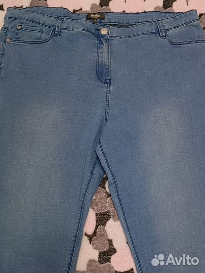 Джинсы стрейч новые 54-56р
