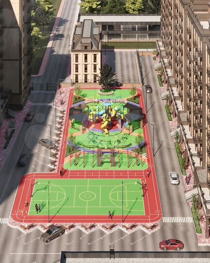 3-к. квартира, 98 м², 3/10 эт.