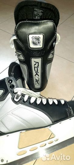 Коньки хоккейные Reebok 3K, размер 43