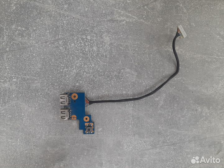 Плата кнопки включения Samsung NP300V5A