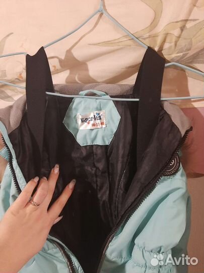 Зимний комбинезон для девочки 98