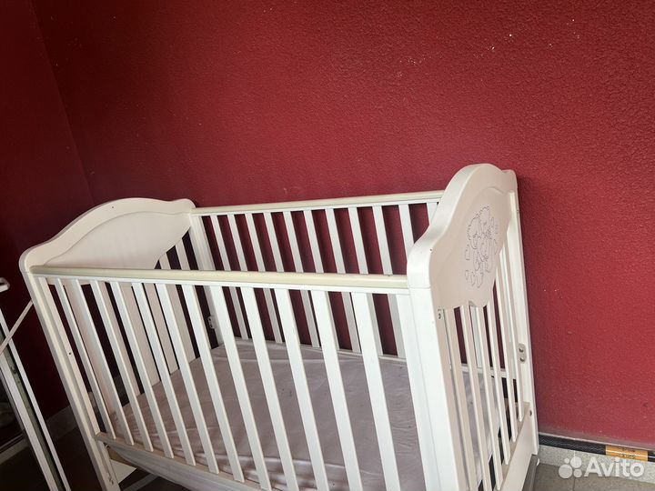 Детская кровать для новорожденных бу