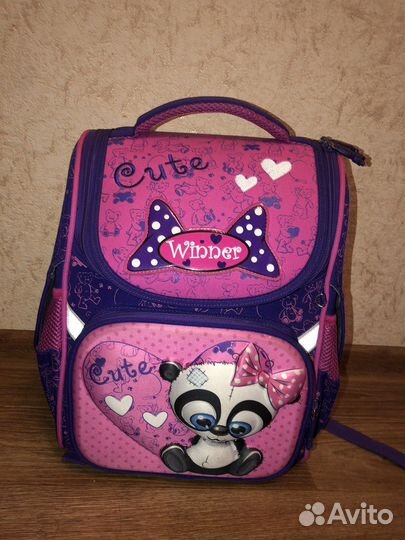 Рюкзак школьный для девочки 1 класс
