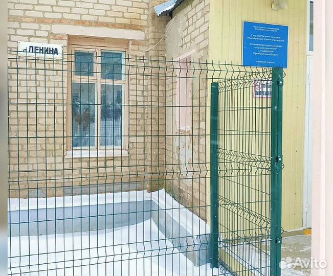 Забор сетка 3д