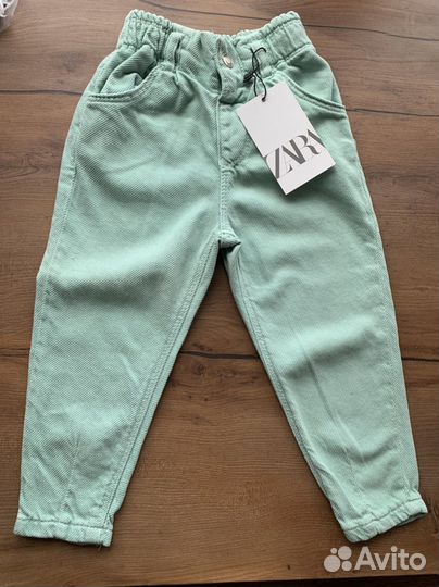 Джинсы для девочки Zara от 92 до 116 размер