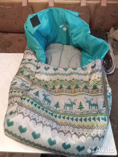 Чехол зимний для детских санок