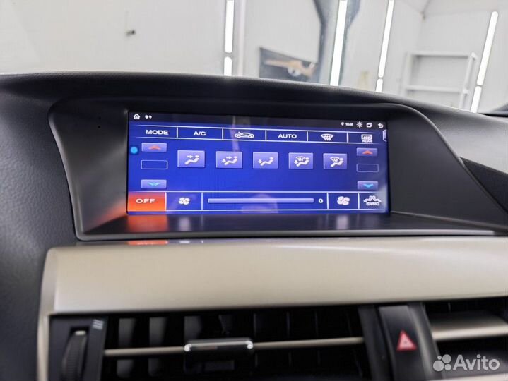 Монитор android на lexus rx 350