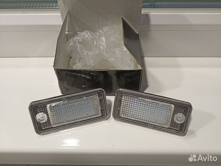 Подсветка заднего номера audi