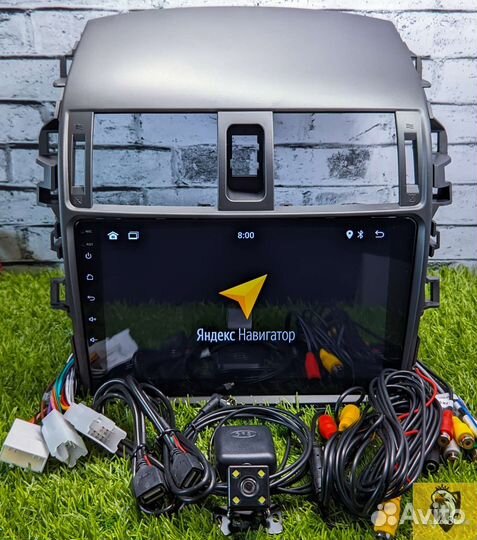 Магнитола 2/32 Toyota Corolla e140/e150+камера