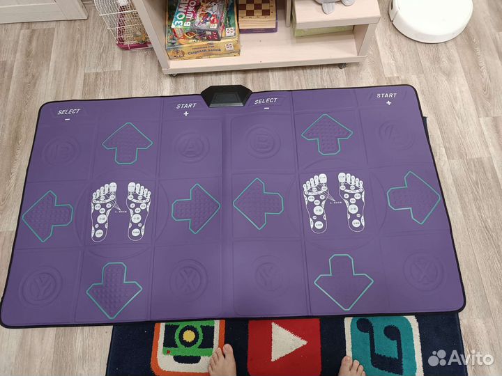 Игрально-танцевальный коврик на 2-их (рус.) 64 бит