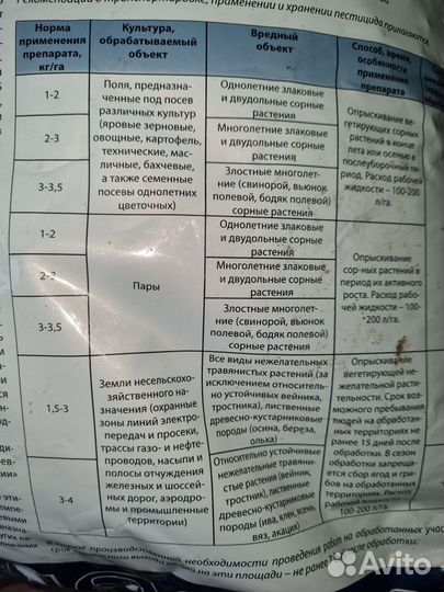 Рап 600 гербицид