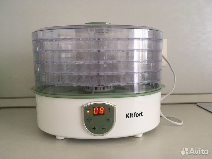 Сушилка элект для овощей и фруктов Kitfort KT-1902